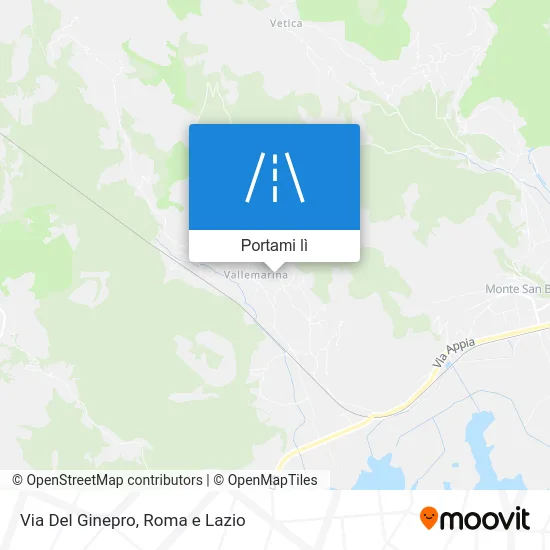 Mappa Via Del Ginepro
