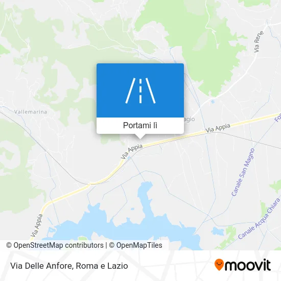 Mappa Via Delle Anfore