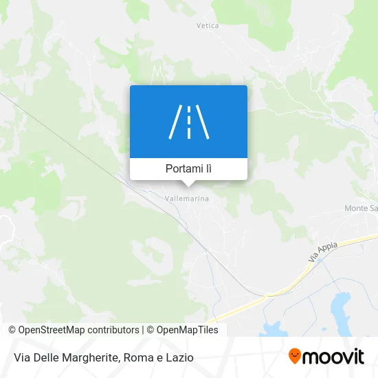 Mappa Via Delle Margherite