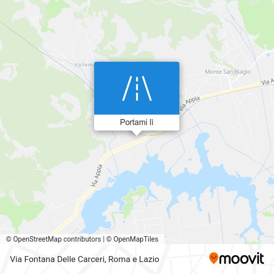 Mappa Via Fontana Delle Carceri