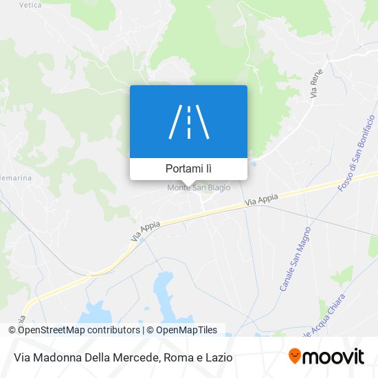 Mappa Via Madonna Della Mercede