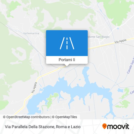 Mappa Via Parallela Della Stazione