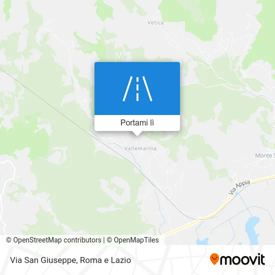 Mappa Via San Giuseppe