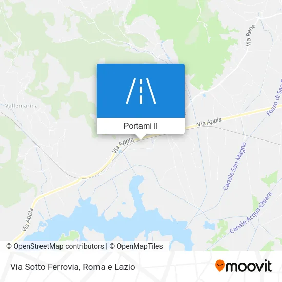 Mappa Via Sotto Ferrovia