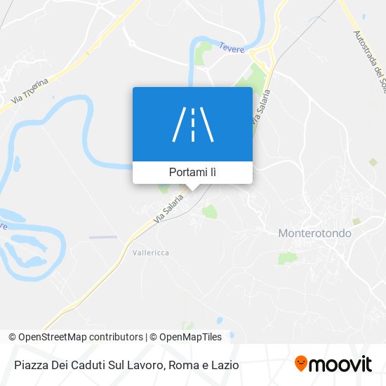 Mappa Piazza Dei Caduti Sul Lavoro