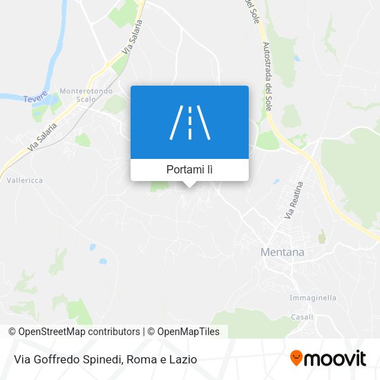 Mappa Via Goffredo Spinedi