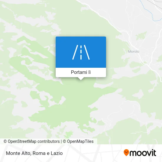 Mappa Monte Alto