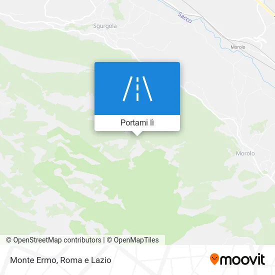 Mappa Monte Ermo