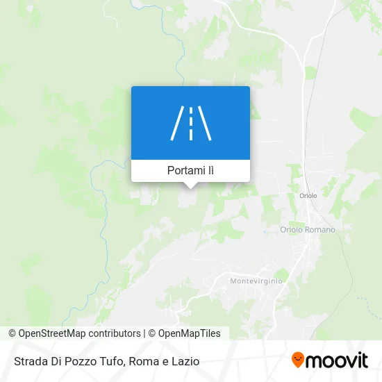 Mappa Strada Di Pozzo Tufo