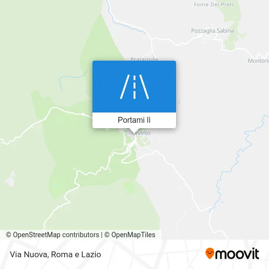 Mappa Via Nuova