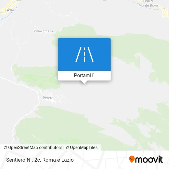 Mappa Sentiero N . 2c