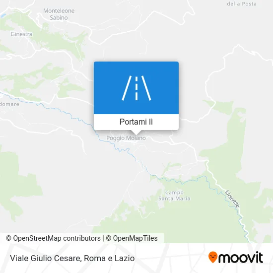Mappa Viale Giulio Cesare