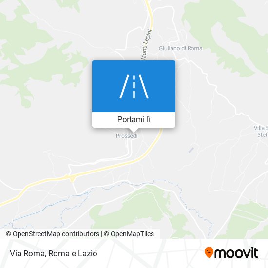 Mappa Via Roma