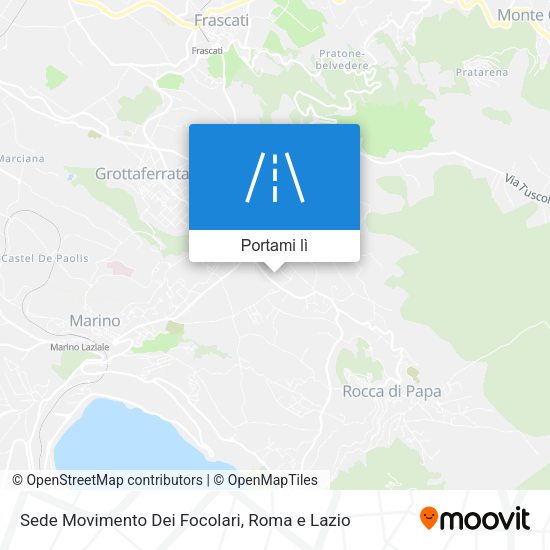 Mappa Sede Movimento Dei Focolari