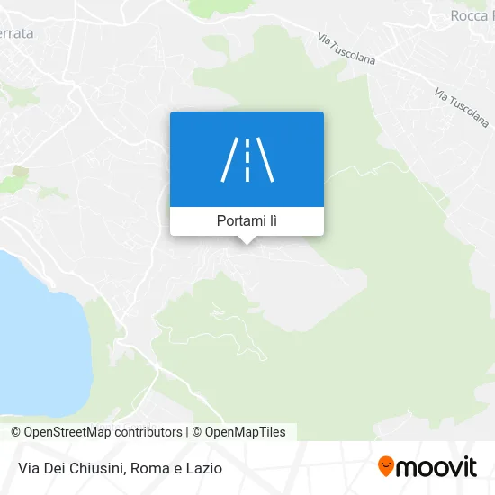 Mappa Via Dei Chiusini