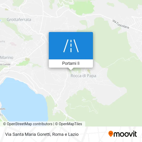 Mappa Via Santa Maria Goretti