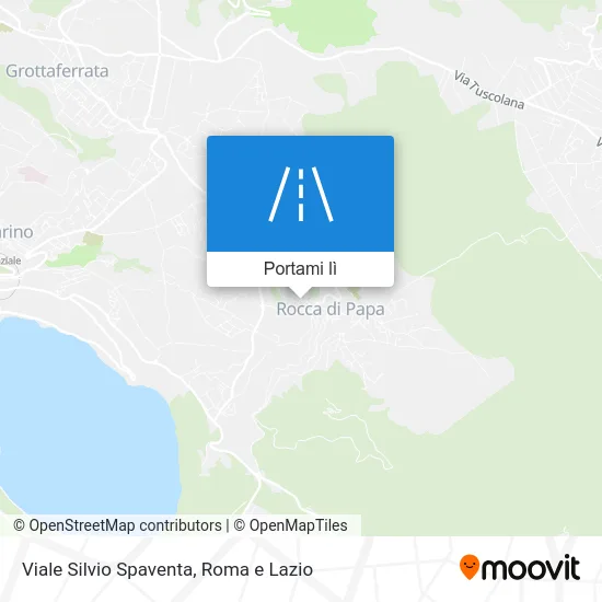 Mappa Viale Silvio Spaventa