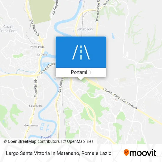 Mappa Largo Santa Vittoria In Matenano