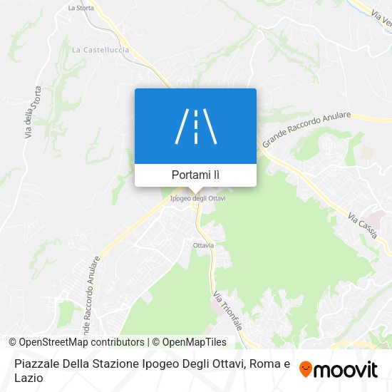 Mappa Piazzale Della Stazione Ipogeo Degli Ottavi
