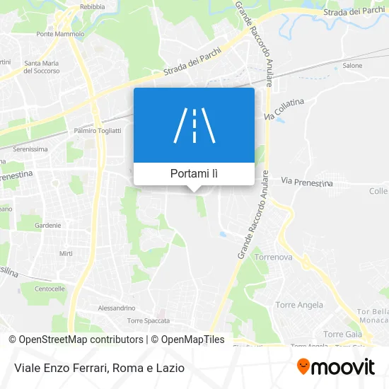 Mappa Viale Enzo Ferrari