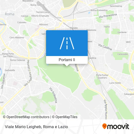 Mappa Viale Mario Leigheb