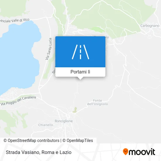 Mappa Strada Vasiano