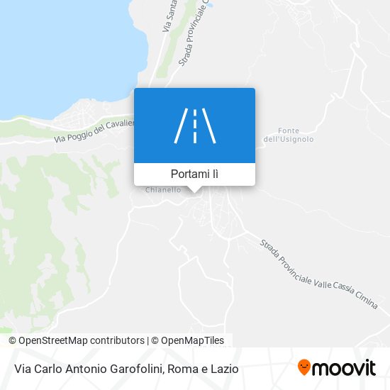 Mappa Via Carlo Antonio Garofolini