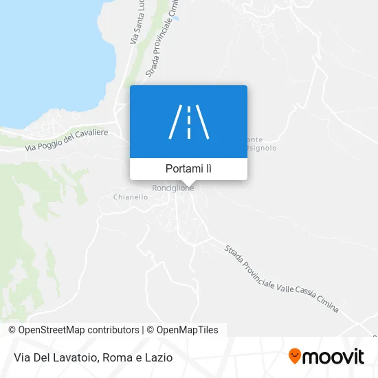 Mappa Via Del Lavatoio