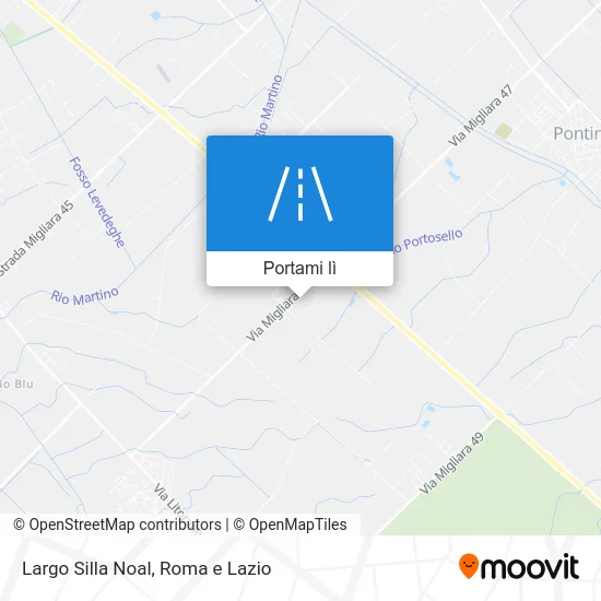 Mappa Largo Silla Noal