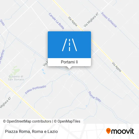 Mappa Piazza Roma