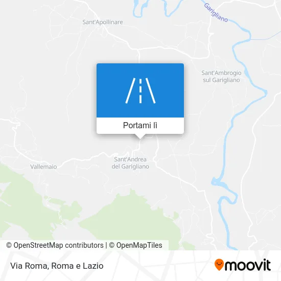 Mappa Via Roma