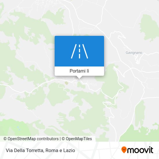 Mappa Via Della Torretta