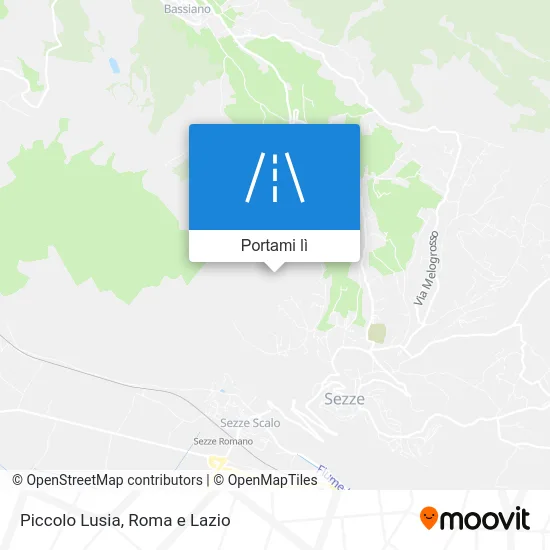 Mappa Piccolo Lusia