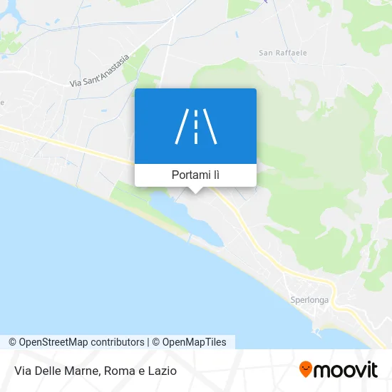 Mappa Via Delle Marne