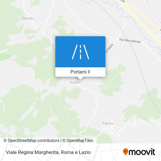 Mappa Viale Regina Margherita