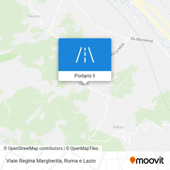 Mappa Viale Regina Margherita