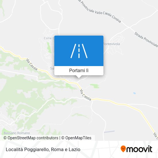 Mappa Località Poggiarello