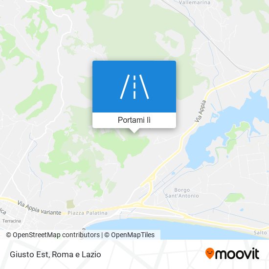 Mappa Giusto Est