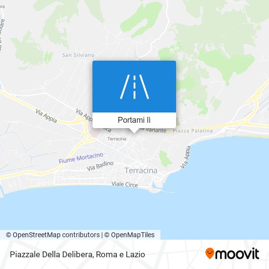 Mappa Piazzale Della Delibera