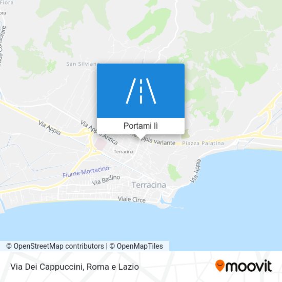 Mappa Via Dei Cappuccini