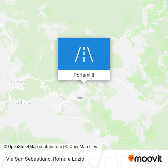 Mappa Via San Sebastiano