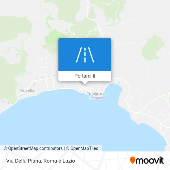 Mappa Via Della Piana