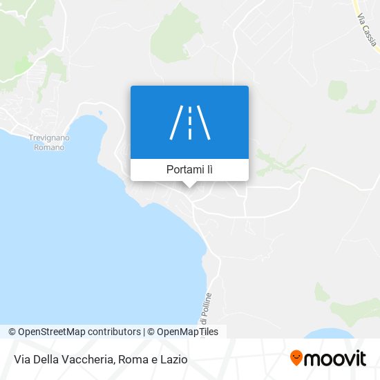 Mappa Via Della Vaccheria