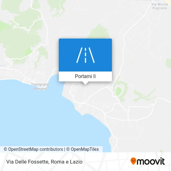 Mappa Via Delle Fossette