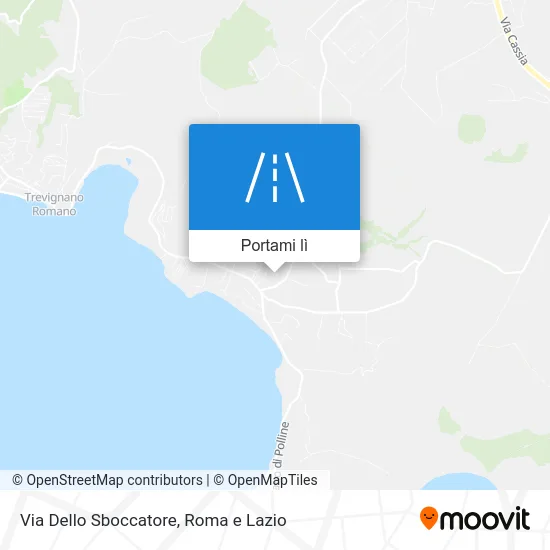 Mappa Via Dello Sboccatore