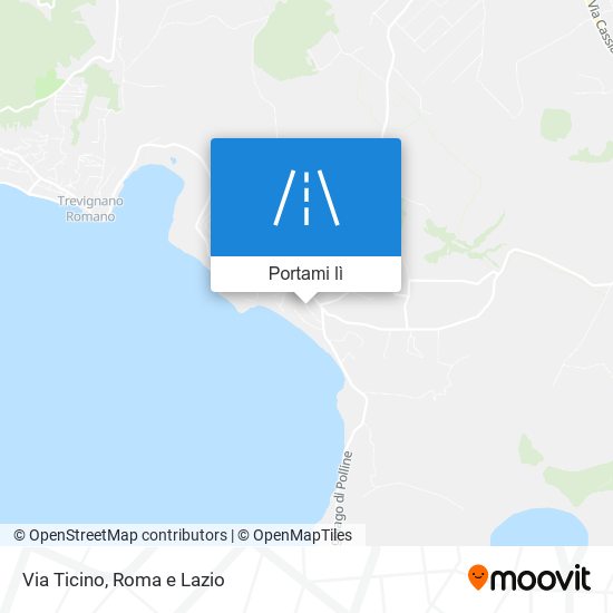 Mappa Via Ticino