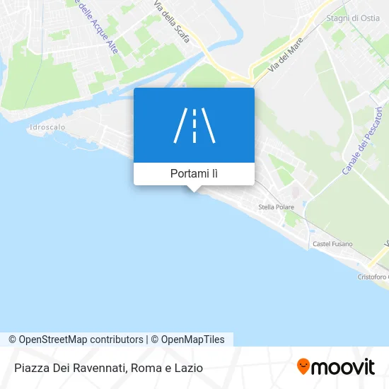 Mappa Piazza Dei Ravennati