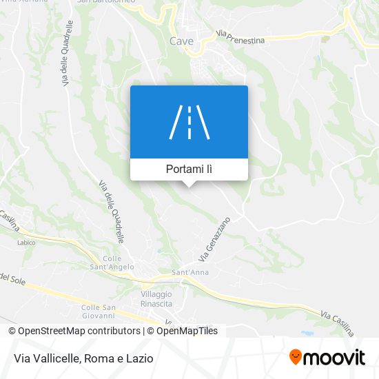 Mappa Via Vallicelle