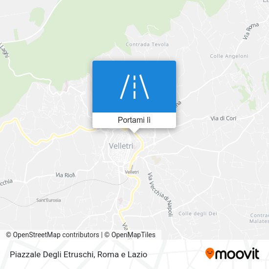 Mappa Piazzale Degli Etruschi