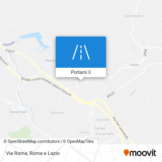 Mappa Via Roma